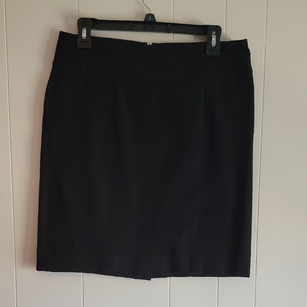 Banana Republic Classic Black Stretch Pencil Skirt Size 6